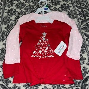 Garanimals Winter Holiday Girls Shirts